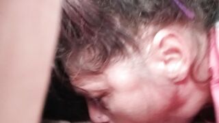Amateur whore shits whip cream on my cock