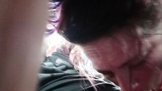 Amateur whore shits whip cream on my cock