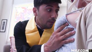 Stepmom we need to fuck carefully so dad wont find out