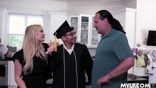 Stepmom we need to fuck carefully so dad wont find out