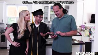 Stepmom we need to fuck carefully so dad wont find out
