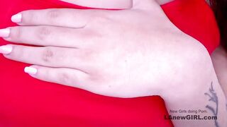 Super Cute Girl reaches Intense Orgasm