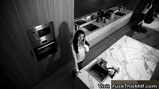 Ania Kinski is surprised with a Double Penetration