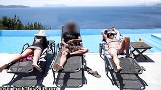 PUBLIC EXTREME! FUCKED ON THE HOTEL TERRACE!