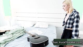 Horny Stepbro Seduces & Fucks His Innocent Stepsis While Their Parents Are Not At Hom