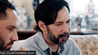 Unhappily Married DILFs Grow Strong Desire For Stepdaughters Madi Collins & Summer Co
