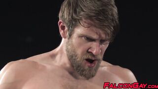 Jock has his ass ravaged hardcore after giving wet blowjob