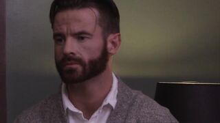 Hot DILF Hans Berlin takes stud Drake Magnums massive cock