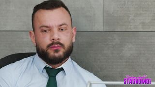 His dick is way too BIG for Bastian Karim's asshole!
