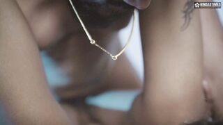 Desi Indian Step Father punishes his young 18  step daughter