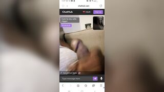 Internet black thugs love jerking their fat cocks to my wife niki