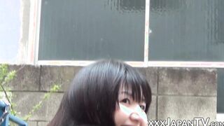 Japanese women take every chance they get to show pussy