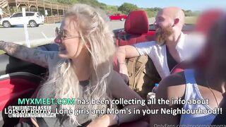 Babe had sex in the car and beach 341