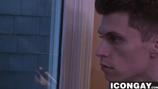 Troy Accola is sad but Pierces big cock is there to fix him