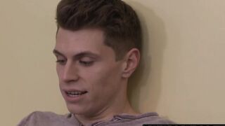 Troy Accola is sad but Pierces big cock is there to fix him