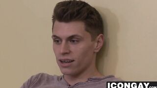 Troy Accola is sad but Pierces big cock is there to fix him