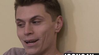Troy Accola is sad but Pierces big cock is there to fix him