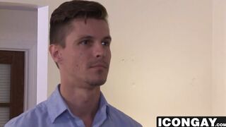 Alex Chandler sucks and takes Romans cock after an argument