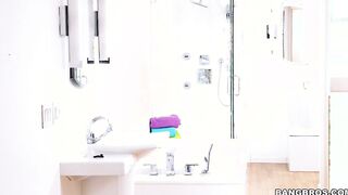 Stepson catches stepmother Alexis Fawx at the Nuru massage