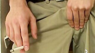 Erotic Chainsmoking Twink Delights with Sensual Oral Sex
