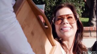 Alexis Fawx Shows Her Stepson All The Ways Oil Makes Things Better, Including His Big