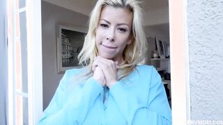 Big Tit MILF Needs Help With the Gardening - Luckily, Son's Friend Volunteers to Help