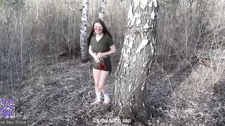 A guy fucks a Russian girl in the back seat