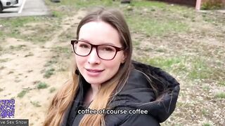 Russian girl fucks with a guy after meeting