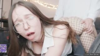 Russian virgin fucks classmate in pussy