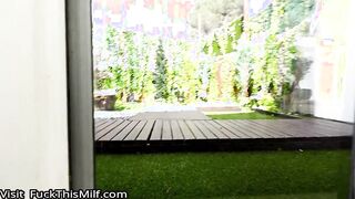 Innocent cute girl with big ass has time of her life with a big black cock