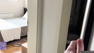 Russian guy fucks his classmate in the pussy