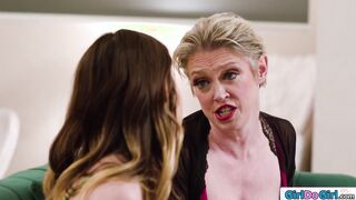 Never thought Id lick my big tit stepmom