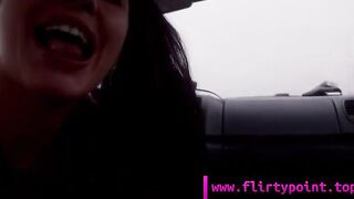 Wife rides stranger bareback while cuckold films