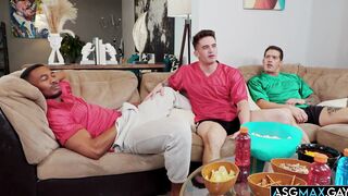 Threesome with buddies Trevor TY and Sean