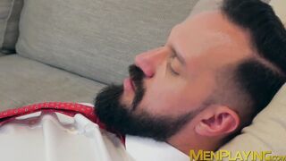 Office anal hammering with Andy Onassis and Emir Boscatto