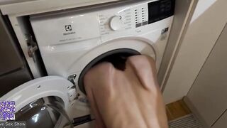 No Choice porn video – A guy fucks a girl who is stuck in a washing machine