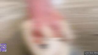 Russian chick fucks in the locker room with a stranger