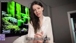 Porn massage in Russian with a cute brunette