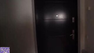 Group porn in Russian with a pizza delivery guy