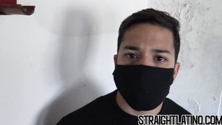 Shy Latino jock facialized after hardcore fucking for cash