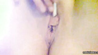 Nextdoor Milf toys her soaking open cunt