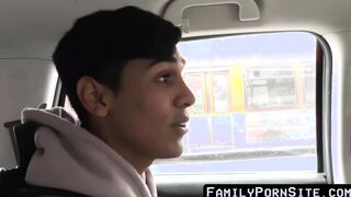 Gorgeous stepson takes fathers fat dick up the ass profound