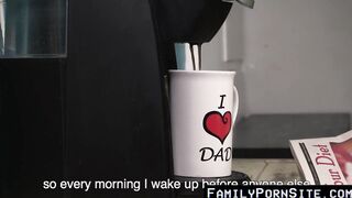 Gorgeous stepson takes fathers fat dick up the ass profound