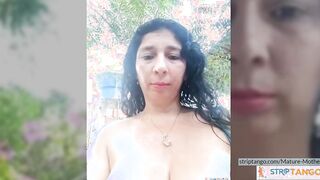 Mature-Mother Risque presentation at stripTango