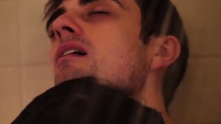 Youthful Lumber Reap showers before crude fucking twink bf