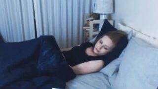 stepdaughter's redhead pubic hair (hidden camera)