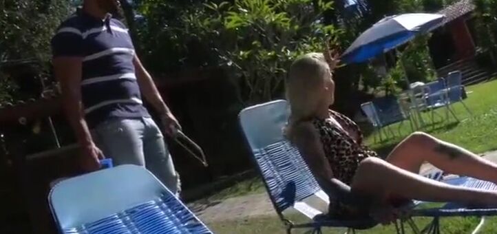 Galega gostosa do rabão fudendo