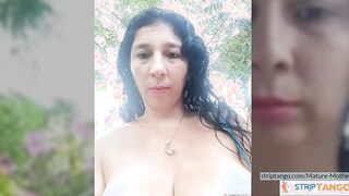 Mature-Mother Risque presentation at stripTango
