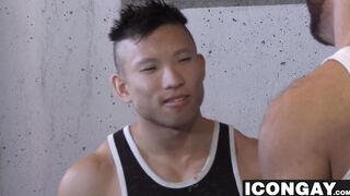 Brendan Patrick in a hot sex therapy with asian jock Jessie