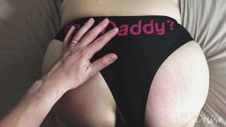pantyfuck cum